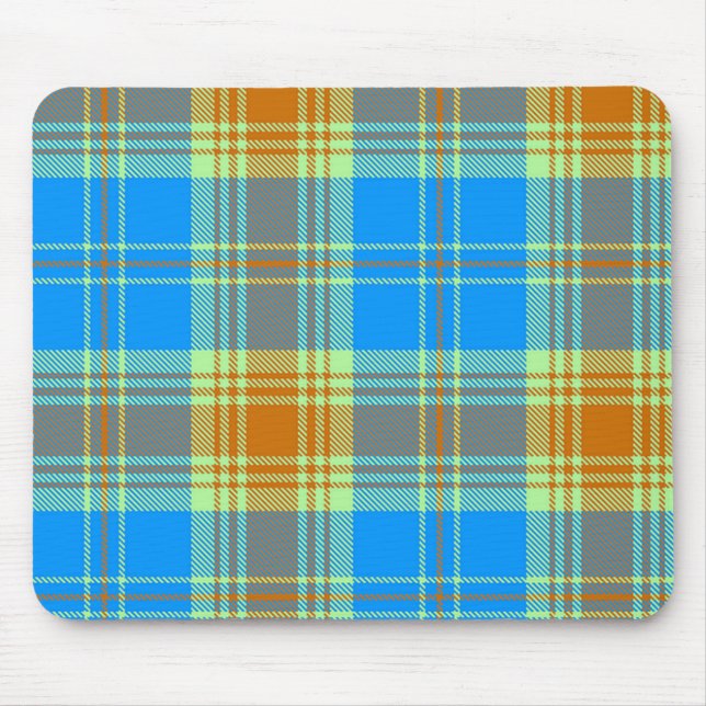 TAPIS DE SOURIS MOTIF TARTAN 2 (Devant)