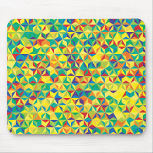 Tapis De Souris Motif triangulaire prismatique