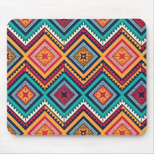 Tapis De Souris Motif tribal coloré