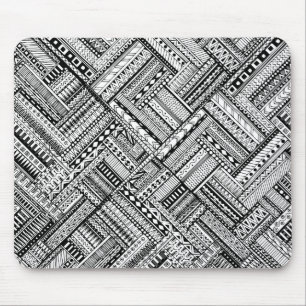 Tapis De Souris Motif tribal inspiré d'art