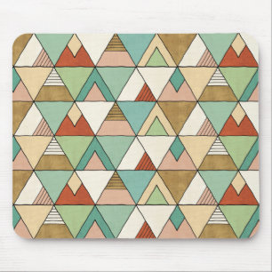 Tapis De Souris Motif tribal tiré par la main d'étape   de Geo d