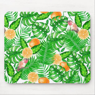 Tapis De Souris Motif tropical, colibris II