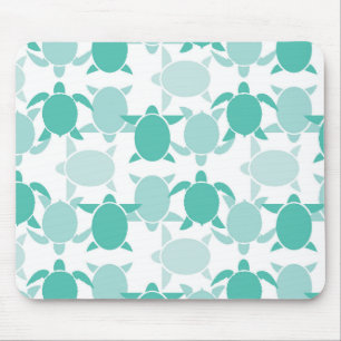 Tapis De Souris Motif turquoise de tortue