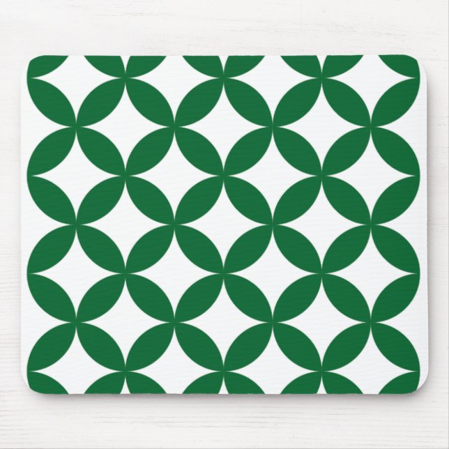 Tapis De Souris Motif vert Shippo Mousepad (Devant)