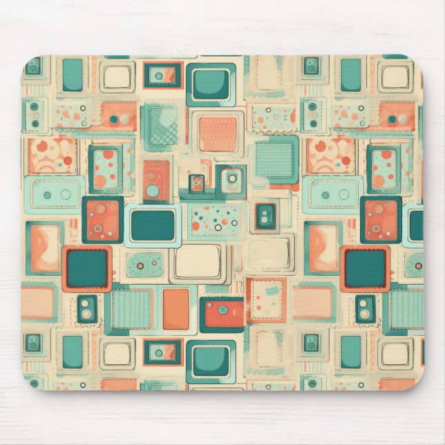 Tapis De Souris Motif vintage (Devant)