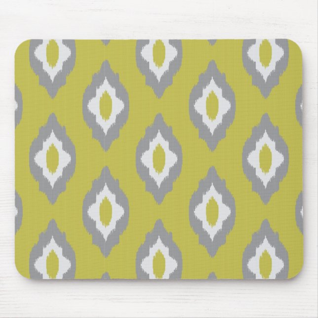 Tapis De Souris motif vintage Ikat (Devant)