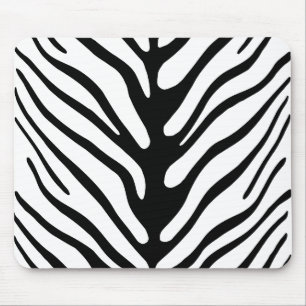 Tapis De Souris Motif Zèbre Rayé Rétro