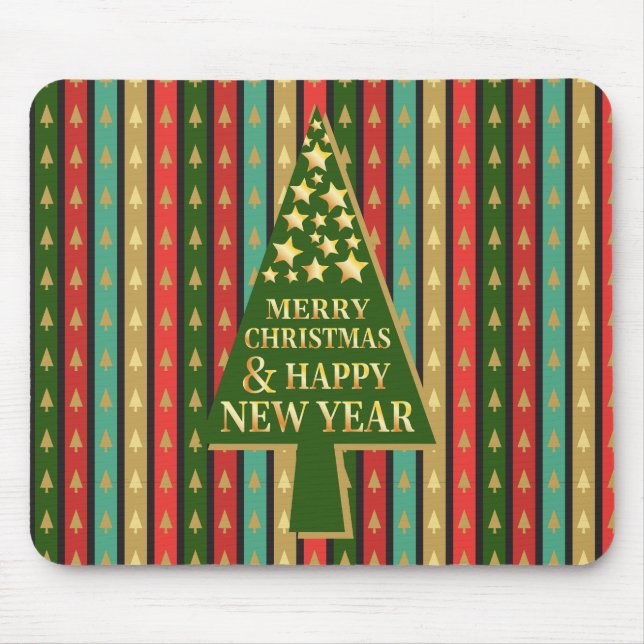 Tapis De Souris Motifs de Noël - Design élégant et chic (Devant)