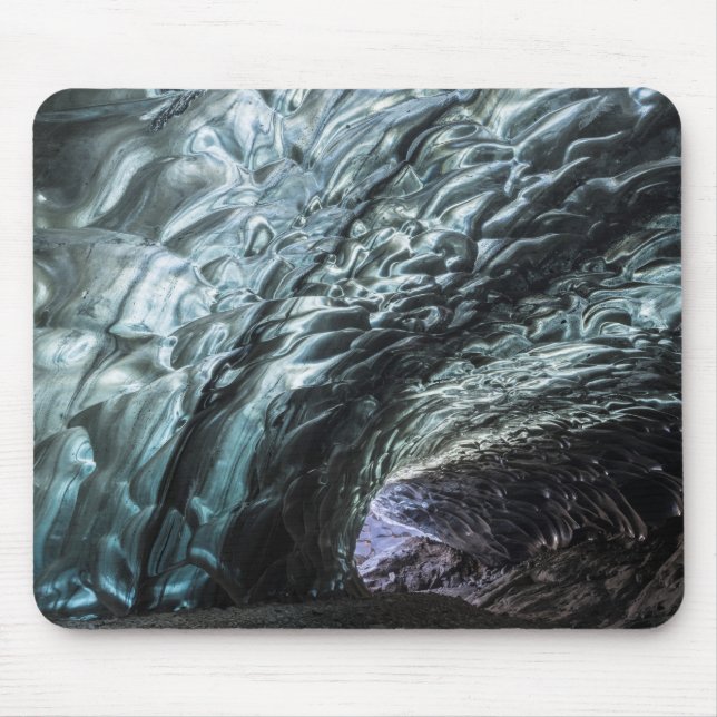 Tapis De Souris Motifs de paroi de grotte de glace (Devant)
