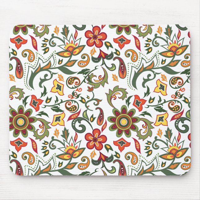 Tapis De Souris Motifs floraux décoratifs (Devant)