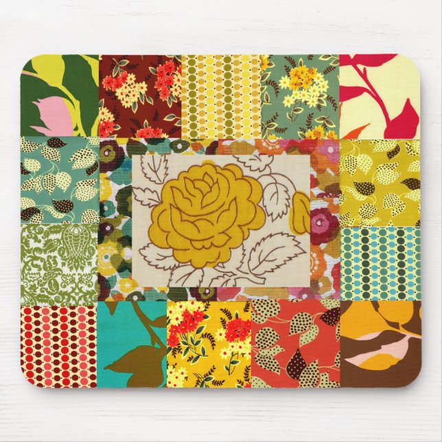 Tapis De Souris Motifs vintages et copies (Devant)