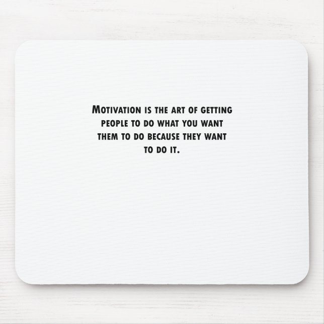 Tapis De Souris Motivation (Devant)