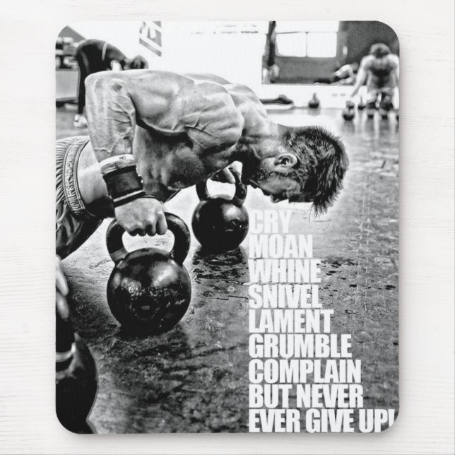 Tapis De Souris Motivation gym (Devant)
