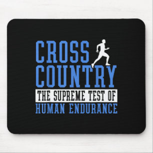 Tapis De Souris Motivation pour la course de fond