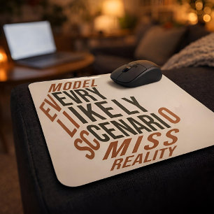 Tapis De Souris Motivation sèche Réalité modélisée Feu de camp