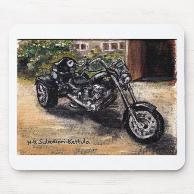 Tapis De Souris Moto de tricycle (Devant)