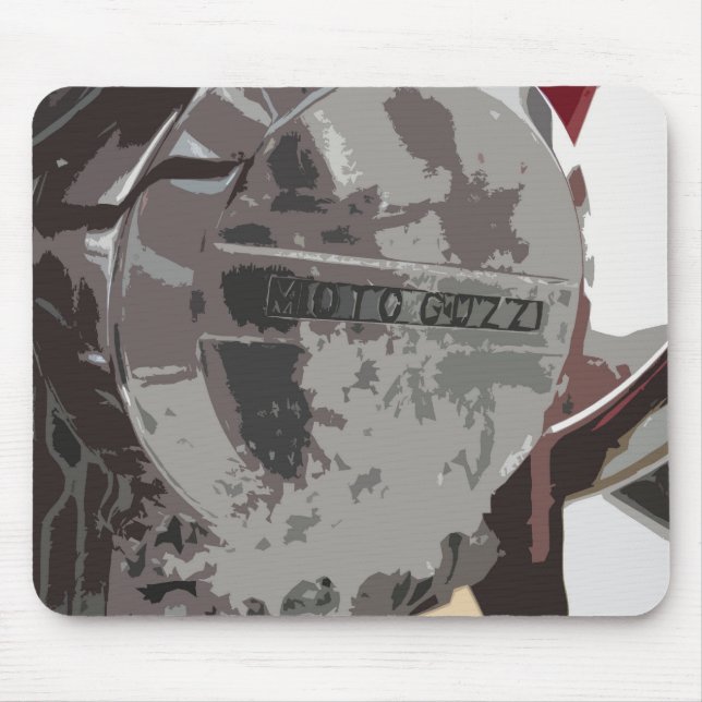 Tapis De Souris Moto Guzzi Mousepad (Devant)