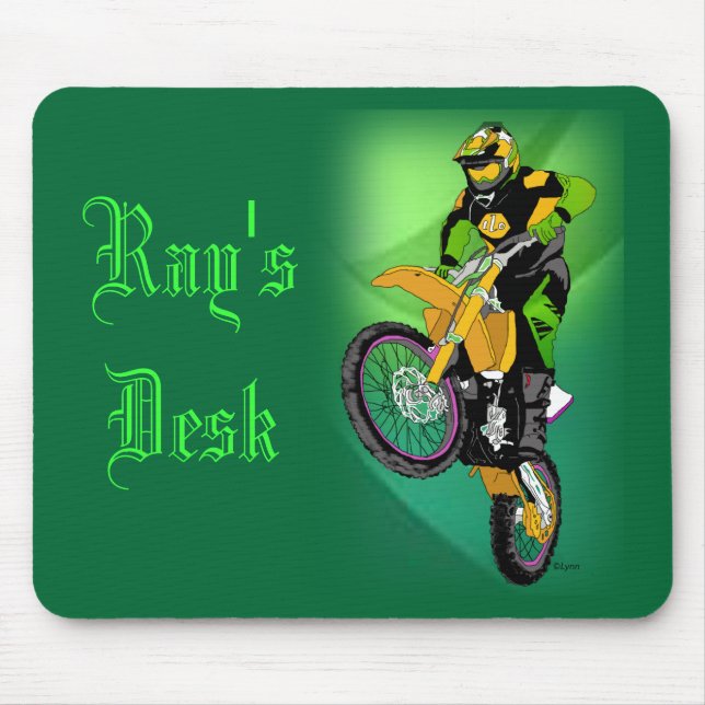 Tapis De Souris Motocross 406 (Devant)