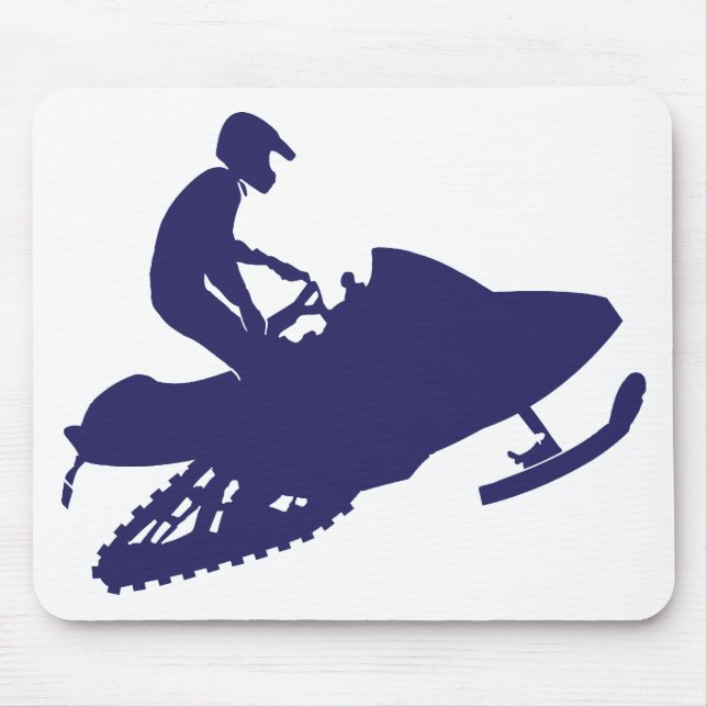 Tapis De Souris Motoneige (Devant)