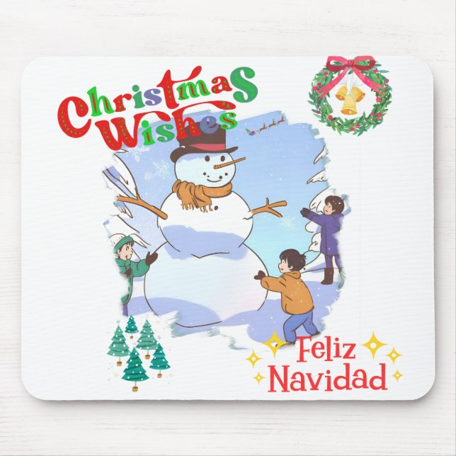 Tapis De Souris Motoneige fun Mousepad (Devant)