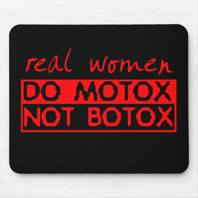 Tapis De Souris Motox Pas Botox Dirt Vélo Motocross Mousepad (Devant)