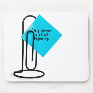 Tapis De Souris Mots inspirants sur le panneau de souris Post-It