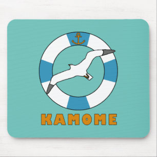 Tapis De Souris Mouette et anneau de natation
