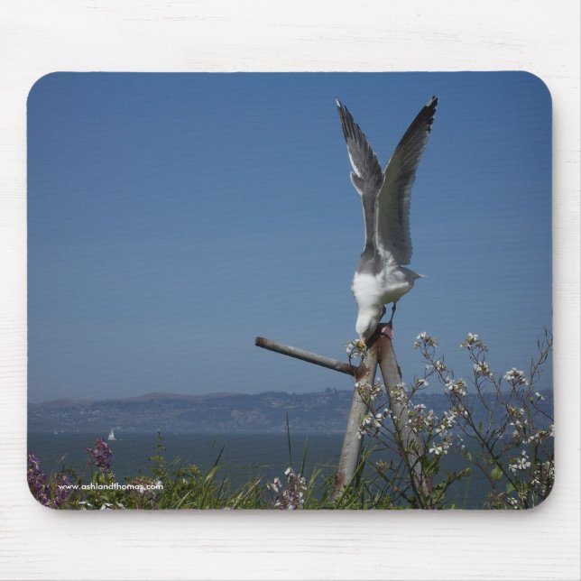 Tapis De Souris Mouette Mousepad (Devant)