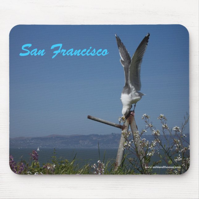 Tapis De Souris Mouette Mousepad (Devant)
