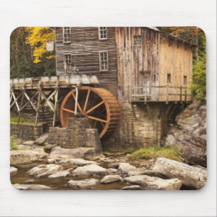 Tapis De Souris Moulin à Grist de Glade Creek, Parc d'État de Babc