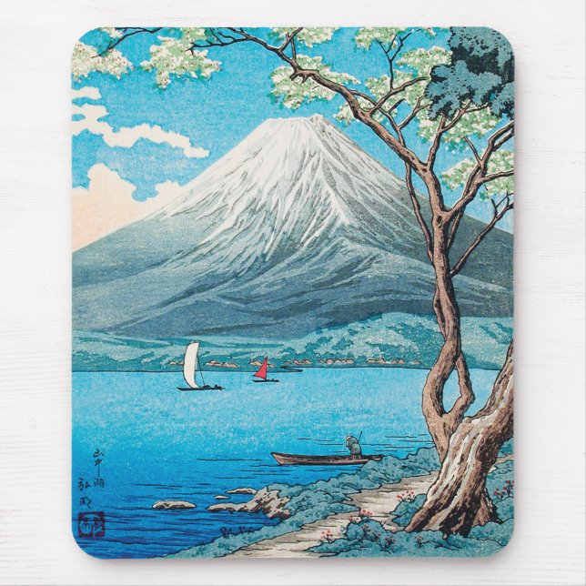 Tapis De Souris Mount Fuji from Lake Yamanaka by Hiroaki Takahashi (Devant)