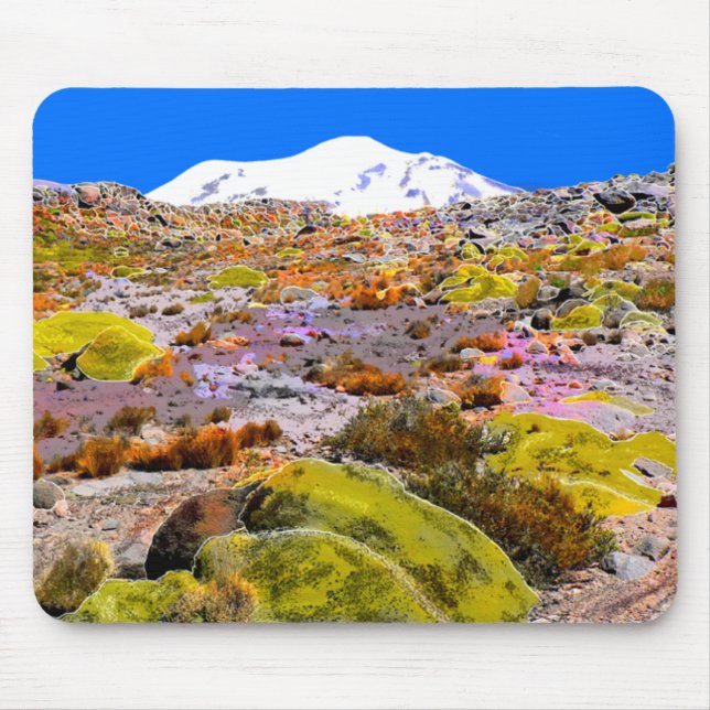 Tapis De Souris Mountain View des Andes Pérou (Devant)