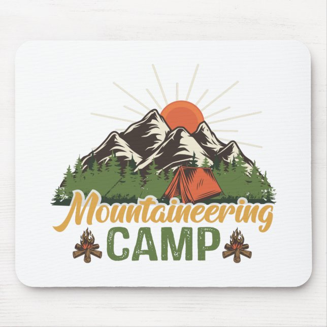 Tapis De Souris Mountaineering camp (Devant)