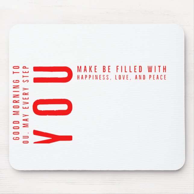 Tapis De Souris Mouse Mats (Devant)