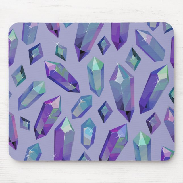 Tapis De Souris Mouse pad "Crystals" (Devant)