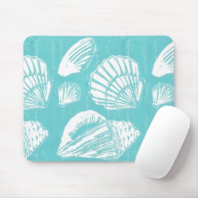 Tapis De Souris Mouse pad de Seashell (Avec souris)