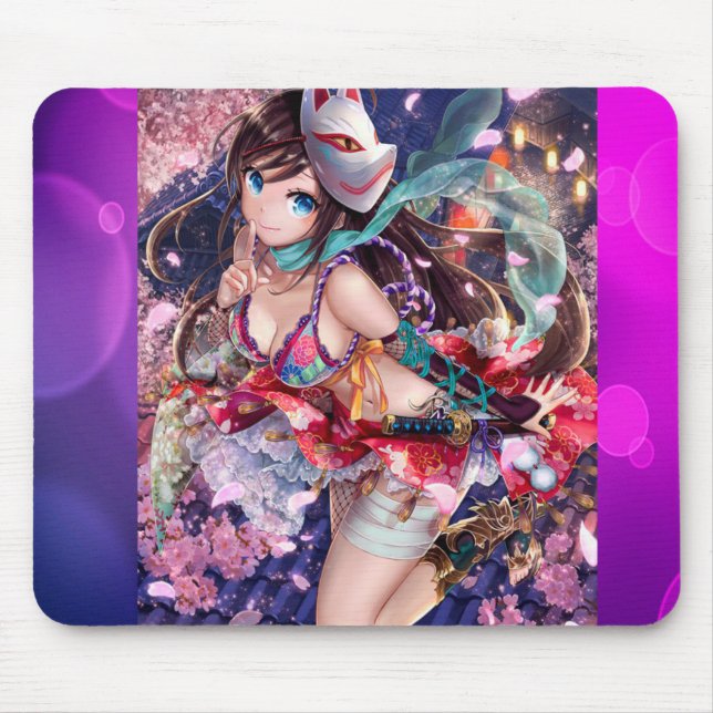 Tapis De Souris mouse PAD Girl Encourage collection (Devant)