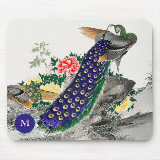 TAPIS DE SOURIS MOUSE PAD PEACOCK IMPRIMER JAPONAIS PERSONNALISÉ I