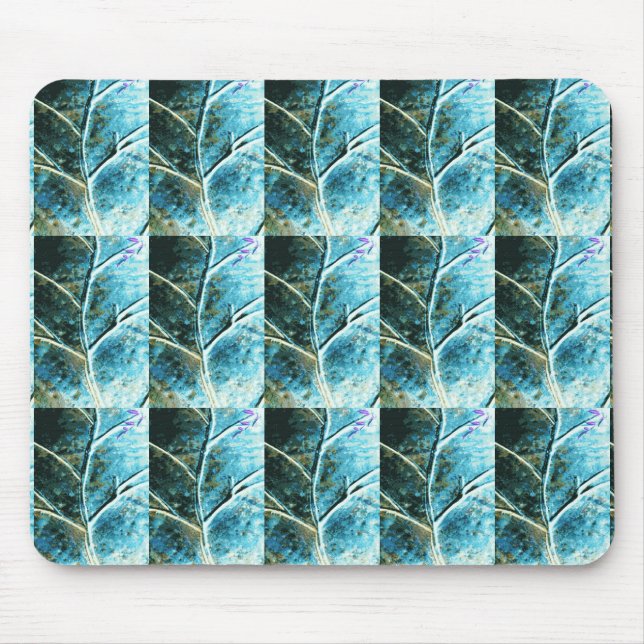 Tapis De Souris mousepac à feuilles métalliques (Devant)