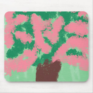 Tapis De Souris Mousepac à fleurs