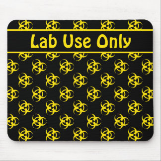 Tapis De Souris Mousepac d'avertissement de danger biologique avec