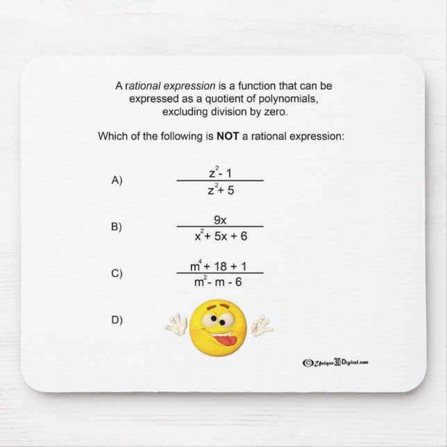 Tapis De Souris Mousepad (Devant)