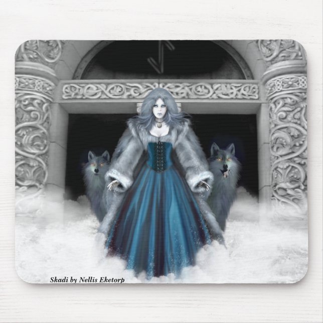 Tapis De Souris Mousepad 1 de Skadi par Nellis Eketorp (Devant)