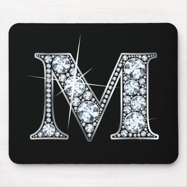 Tapis De Souris Mousepad à bille de diamant "M" (Devant)