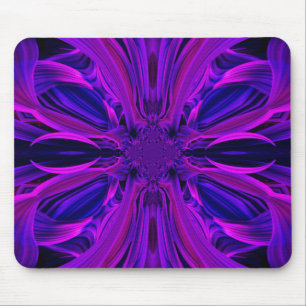 Tapis De Souris Mousepad à feuille violette