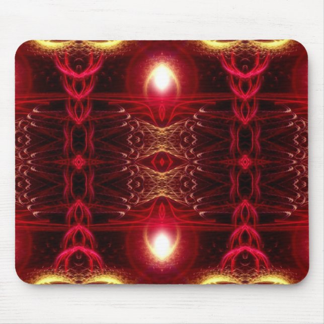 Tapis De Souris Mousepad à la lumière rouge (Devant)
