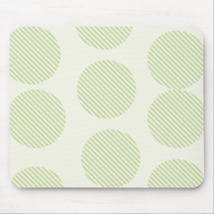 Tapis De Souris Mousepad à motif circulaire rayé