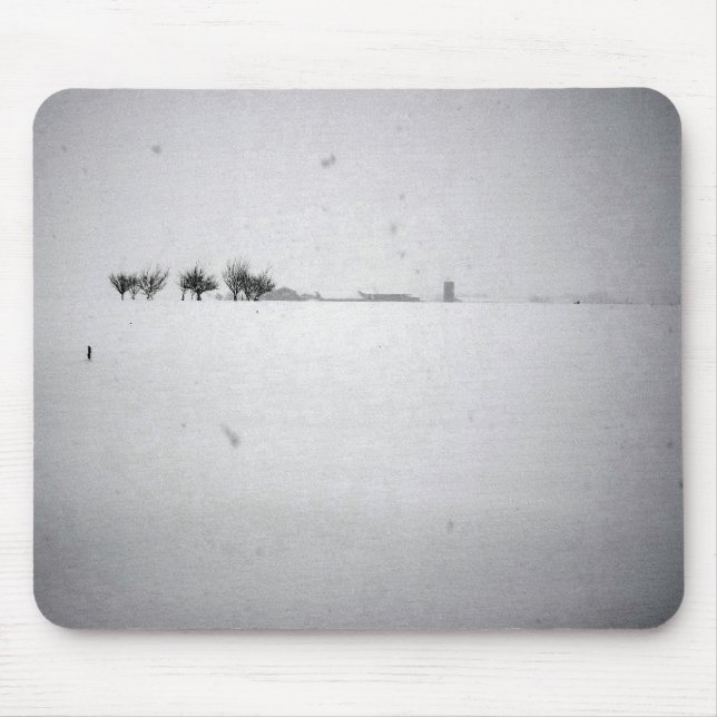 Tapis De Souris Mousepad à neige minimale (Devant)