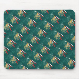 Tapis De Souris Mousepad à truites à fond moulé