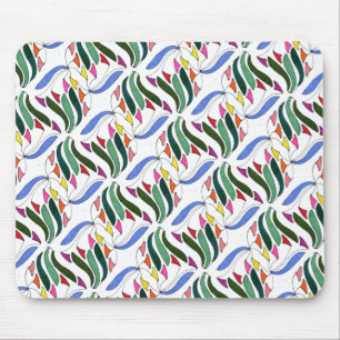 Tapis De Souris Mousepad Abstrait Carrelé "Blown in the Wind"